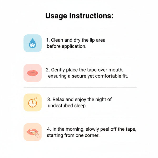 Usage instructions for a product