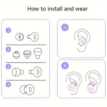 Reusable Sleep Earplugs
