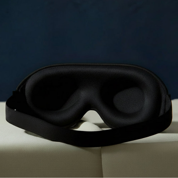Black Contoured sleep mask