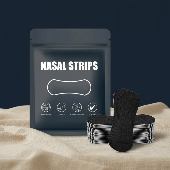 Nasal strips packaging with multiple strips 